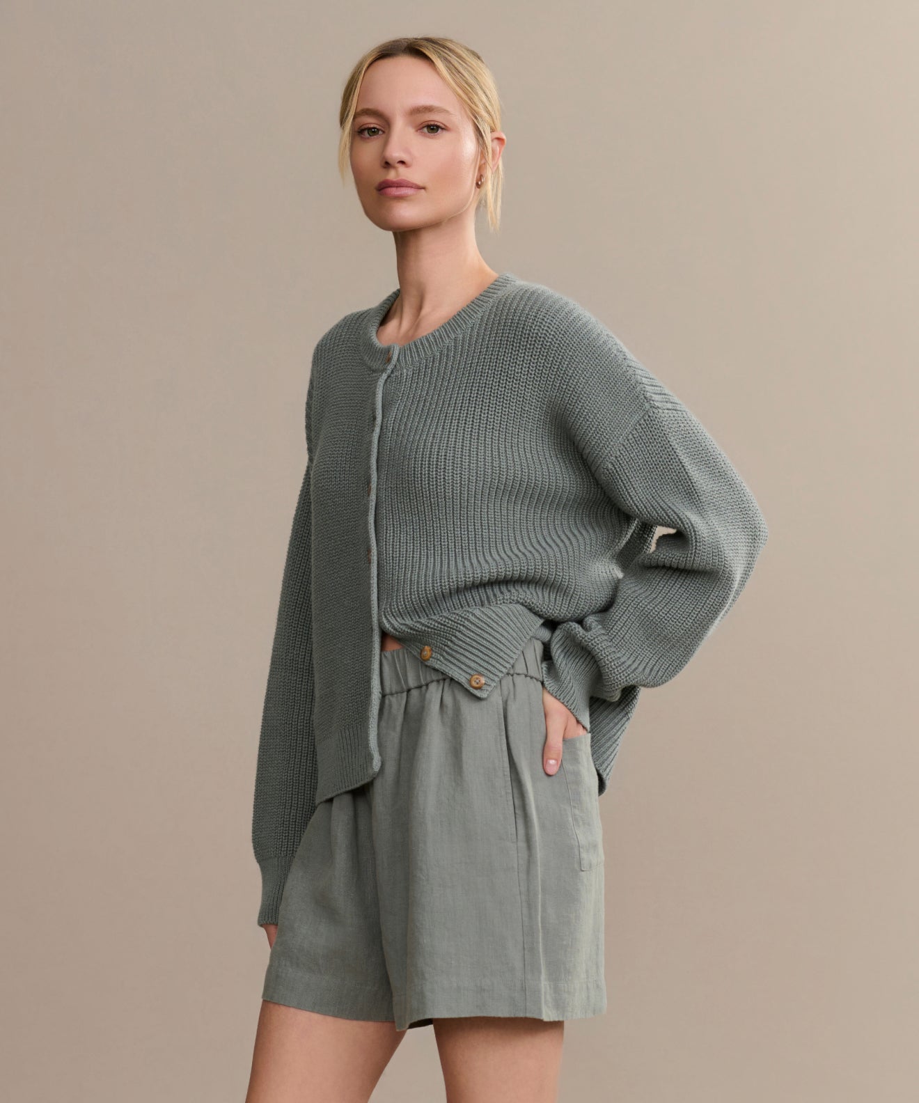 Linen Logan Short