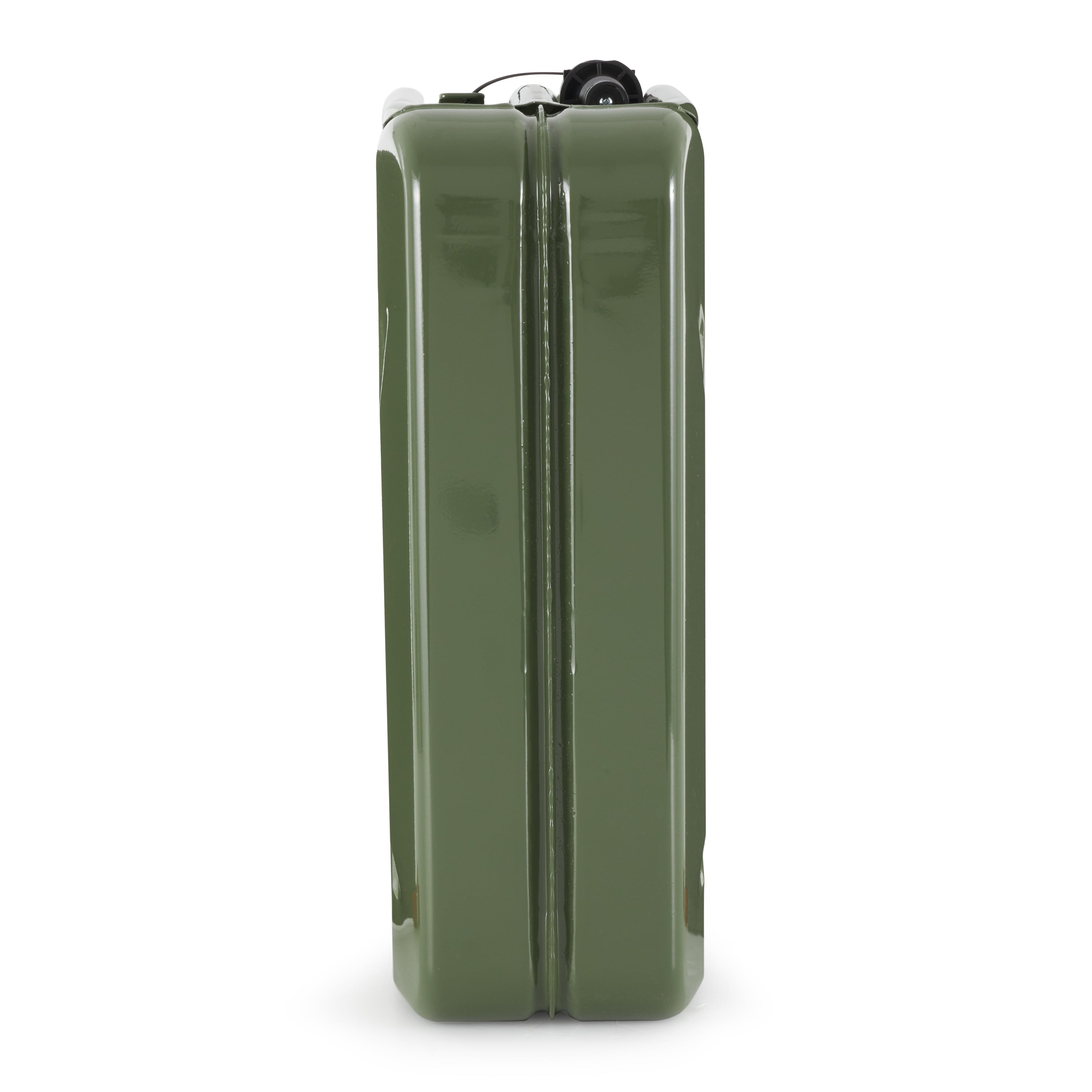 Wavian 3008 5.3 Gallon 20 Liter Authentic CARB Jerry Can with Spout, Green