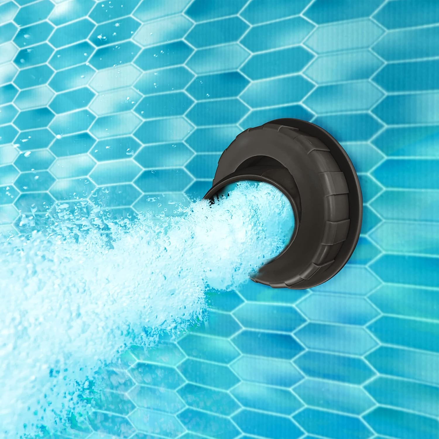 Funsicle SkimmerPlus 1500 Gallons Per Hour 2 in 1 Filter Pump and Skimmer System with Clamps and 1.5 Inch Hose Fitting for Above Ground Swimming Pools