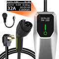 32 Amp Level 1&2 Portable EV Charger ,26FT Cable NEMA 14-50 Plug for Electric Car Home Charging Station 7.68KW